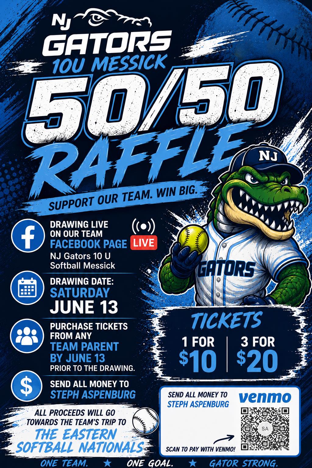 Spring 2026 50/50 Raffle