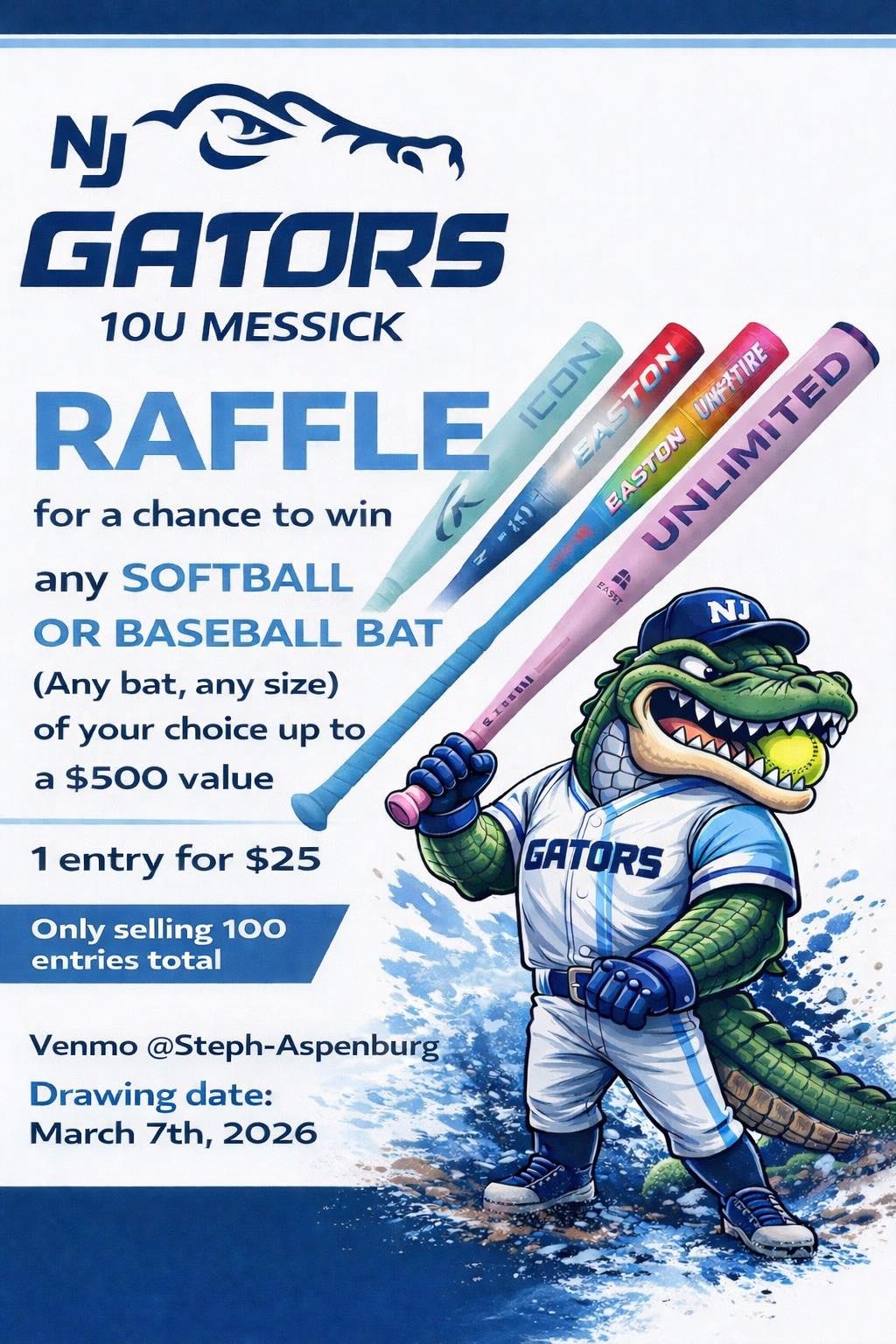 Winter 2026 Bat Raffle